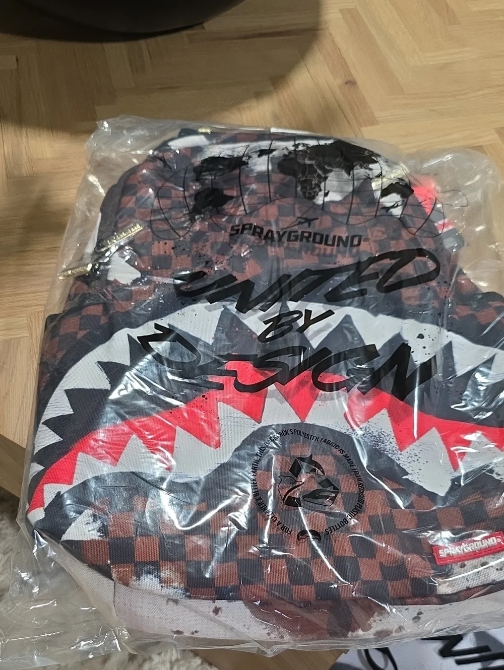 Sprayground Sharks In Paris Gallery Edition Backpack